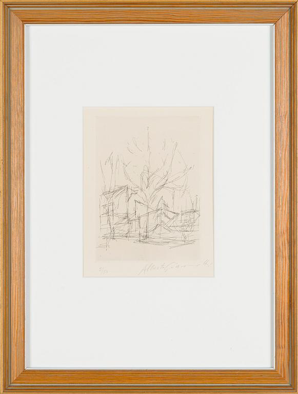 Alberto Giacometti, "L'arbre".