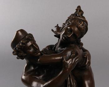 OKÄND KONSTNÄR, skulptur, brons, sign, 1900-tal.