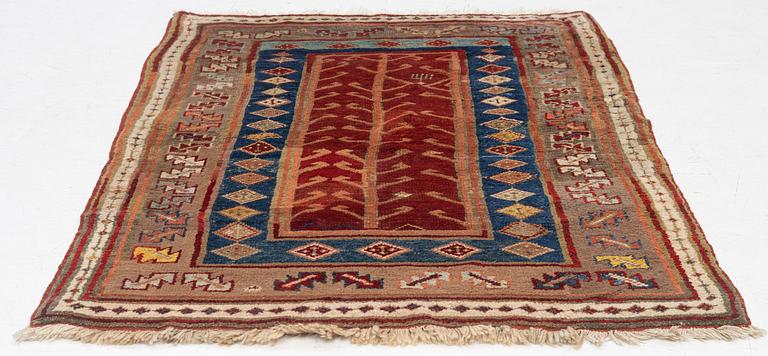 Rug, Konya Karaman "Tree of Life", Antique, Ca 160 x 115 cm.