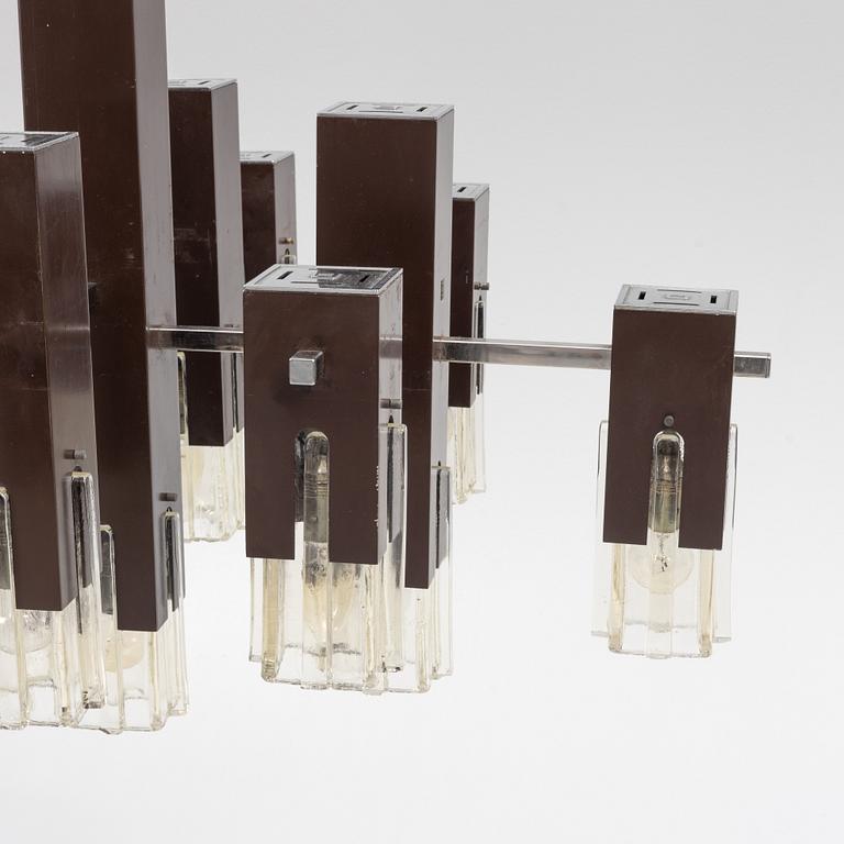 Gaetano Sciolari, a ceiling lamp, 1960s/70s.