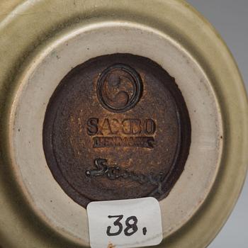 VAS samt LJUSSTAKE, Saxbo, Danmark. 1950/60-tal.