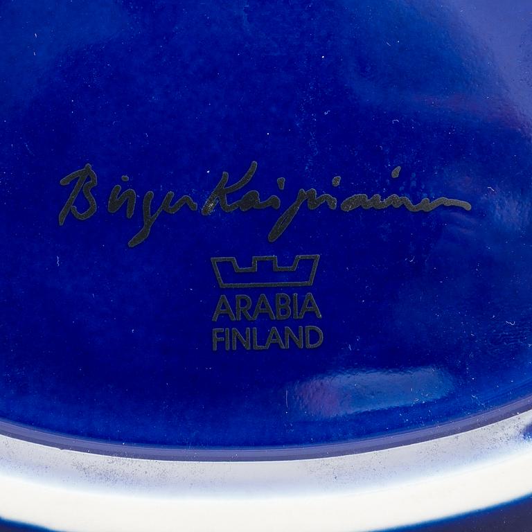 Birger Kaipiainen, vati, keramiikkaa, signeerattu Birger Kaipiainen, Arabia Finland.
