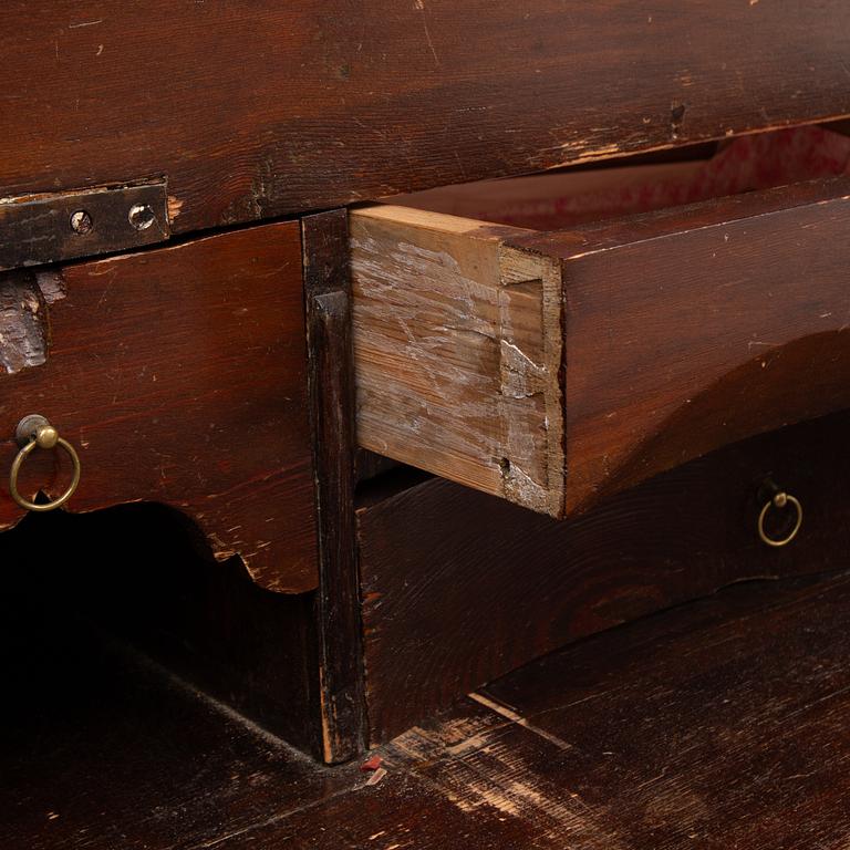 Writing cabinet, 19th century.