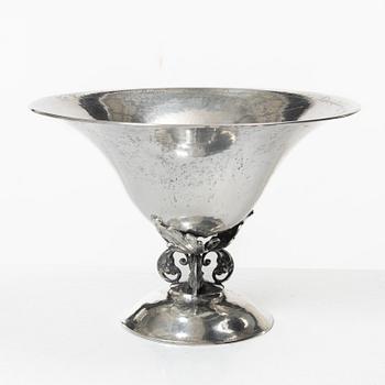 A Swedish silver bowl, mark of K Anderson, Stockholm 1930s.