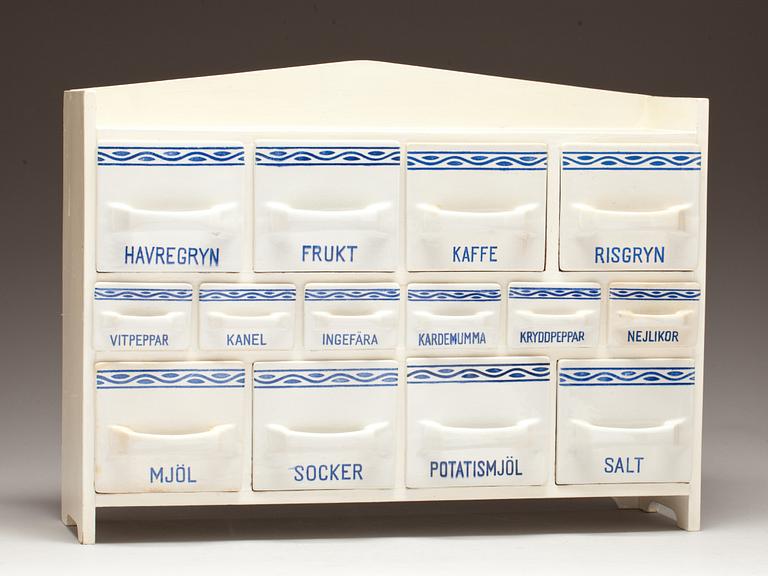 KRYDDHYLLA, flintgods. Rörstrand, 1900-talets första hälft.