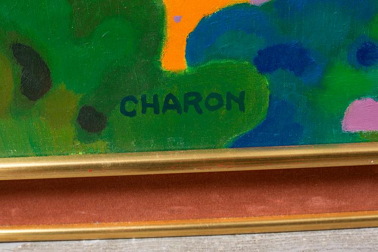 GUY CHARON, oil on canvas, signed.