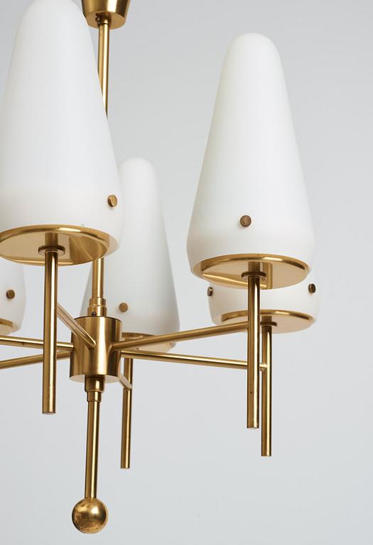 Hans-Agne Jakobsson, two ceiling lamps, model "T 82", Hans Agne Jakobsson AB, Markaryd, 1950-60s.