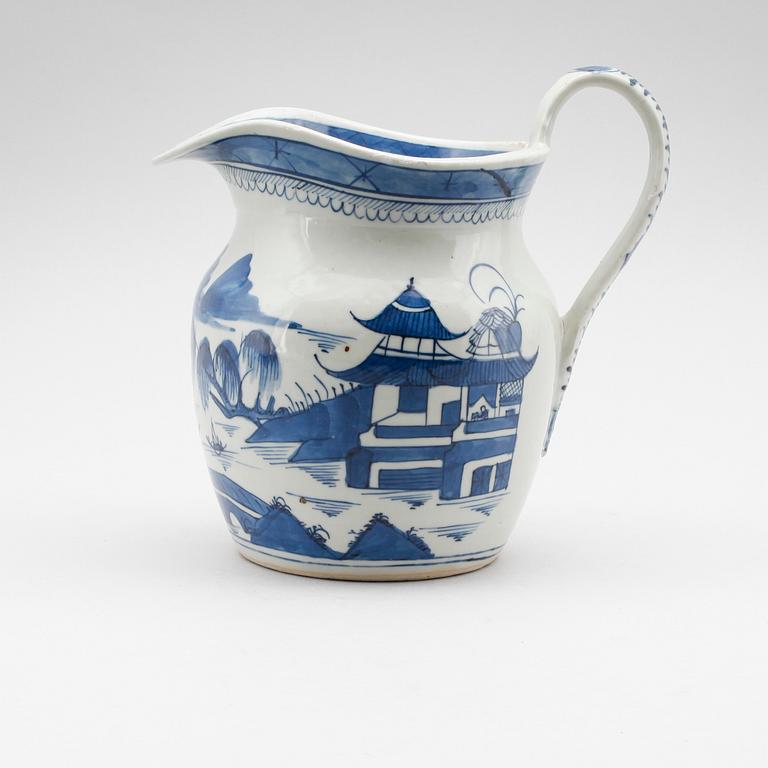 KANNA, porslin, Kina, 1800-tal.
