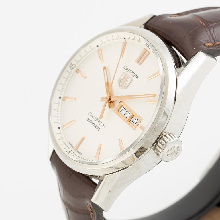 TAG Heuer, Carrera, Calibre 5 Automatic, wristwatch, 41 mm.