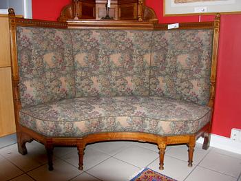 HÖRNSOFFA, Tyskland, 1800-talets slut.