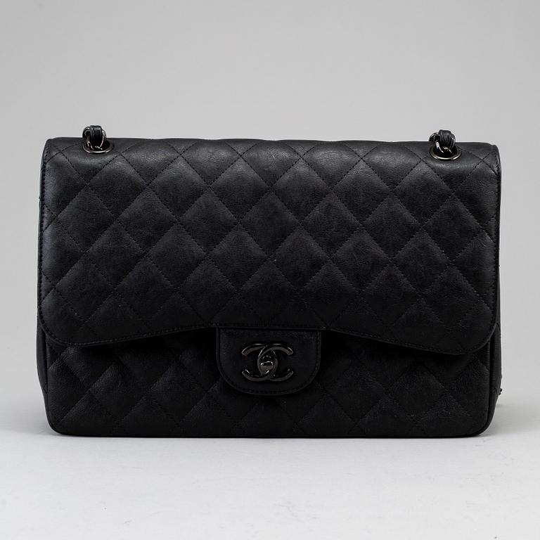 CHANEL, väska "Double flap bag Jumbo", 2017.