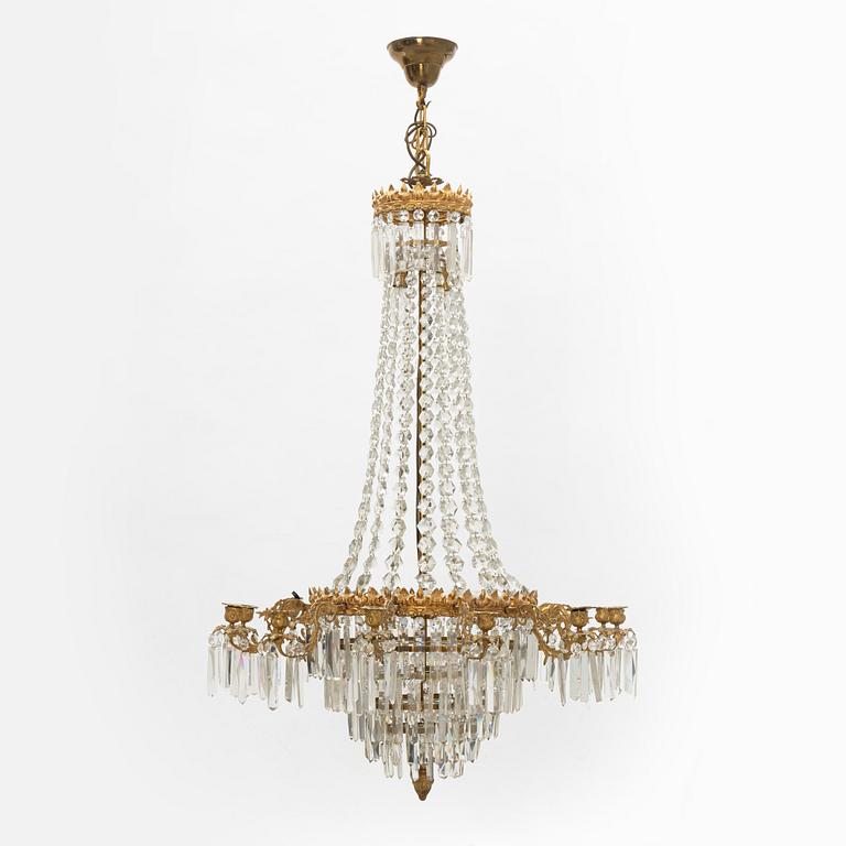 Ljuskrona, oscariansk stil, 1900-tal.