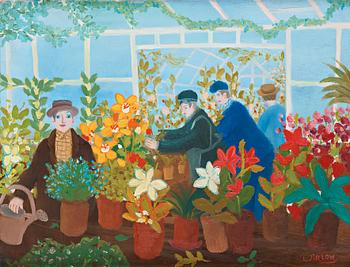 572. Lennart Jirlow, In the flower store.