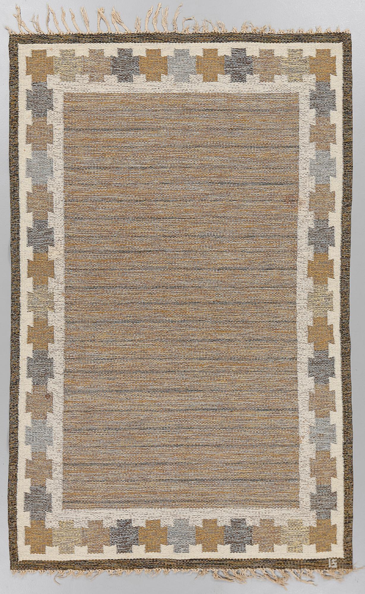 MATTA, rölakan, monogramsignerad IS (Ingegerd Silow), 204x132cm.
