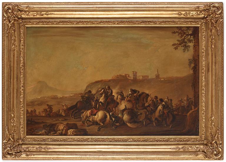 Cavalry battles, a pair.