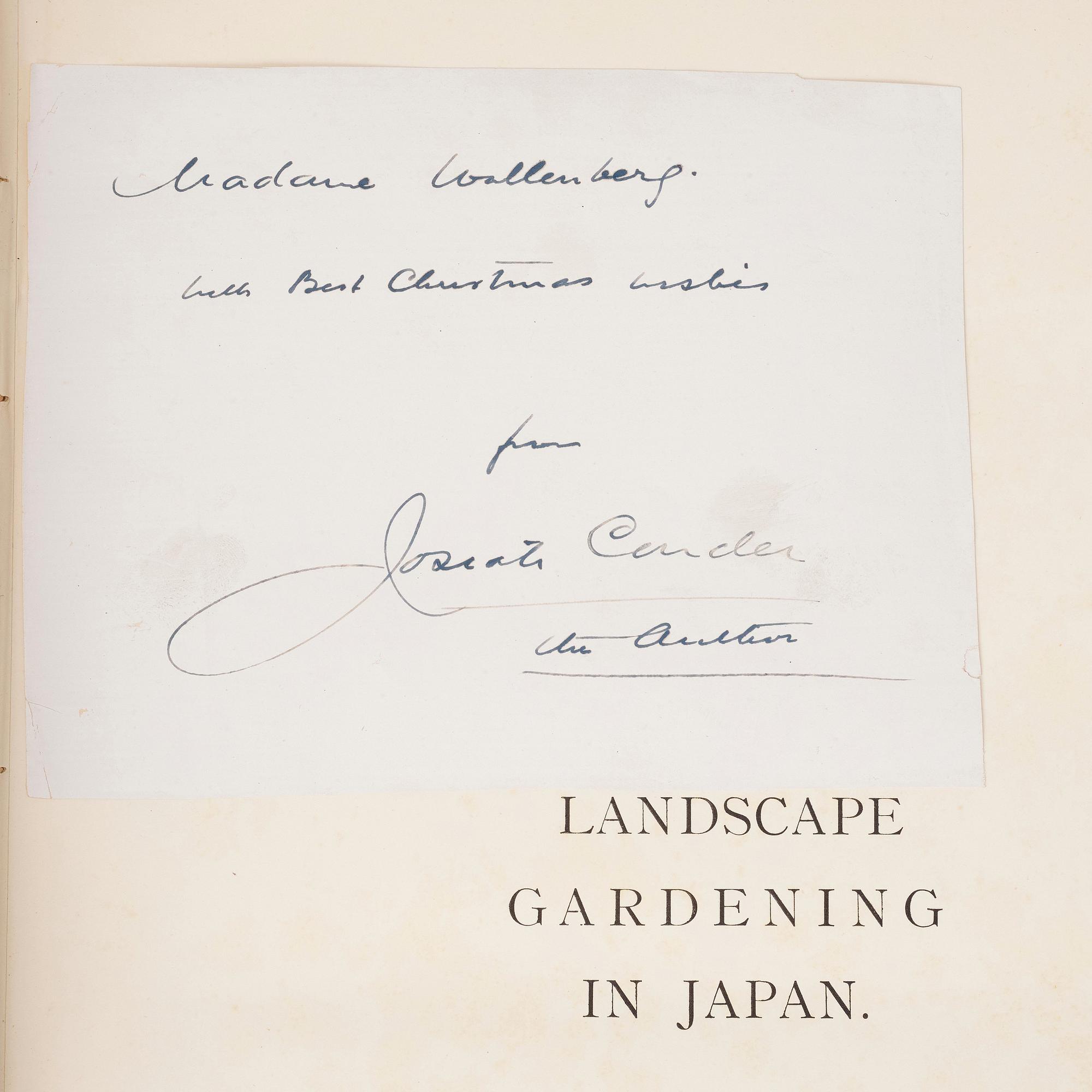 Two books about Chinese and Japanese Gardens.