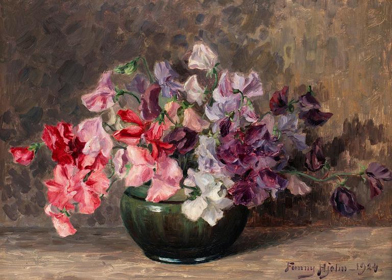 Fanny Hjelm, Blomsterstilleben.