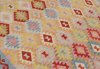 A carpet, Kilim, 297 x 205 cm.