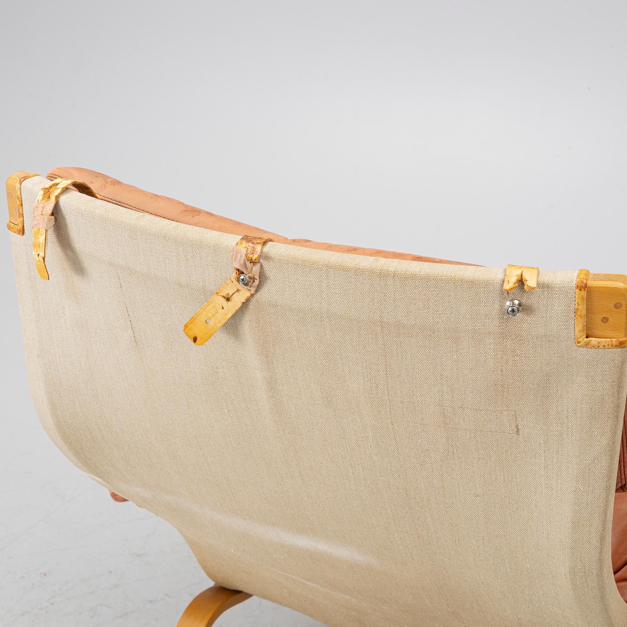 Bruno Mathsson, fåtölj, "Pernilla", DUX, 1900-talets andra hälft.