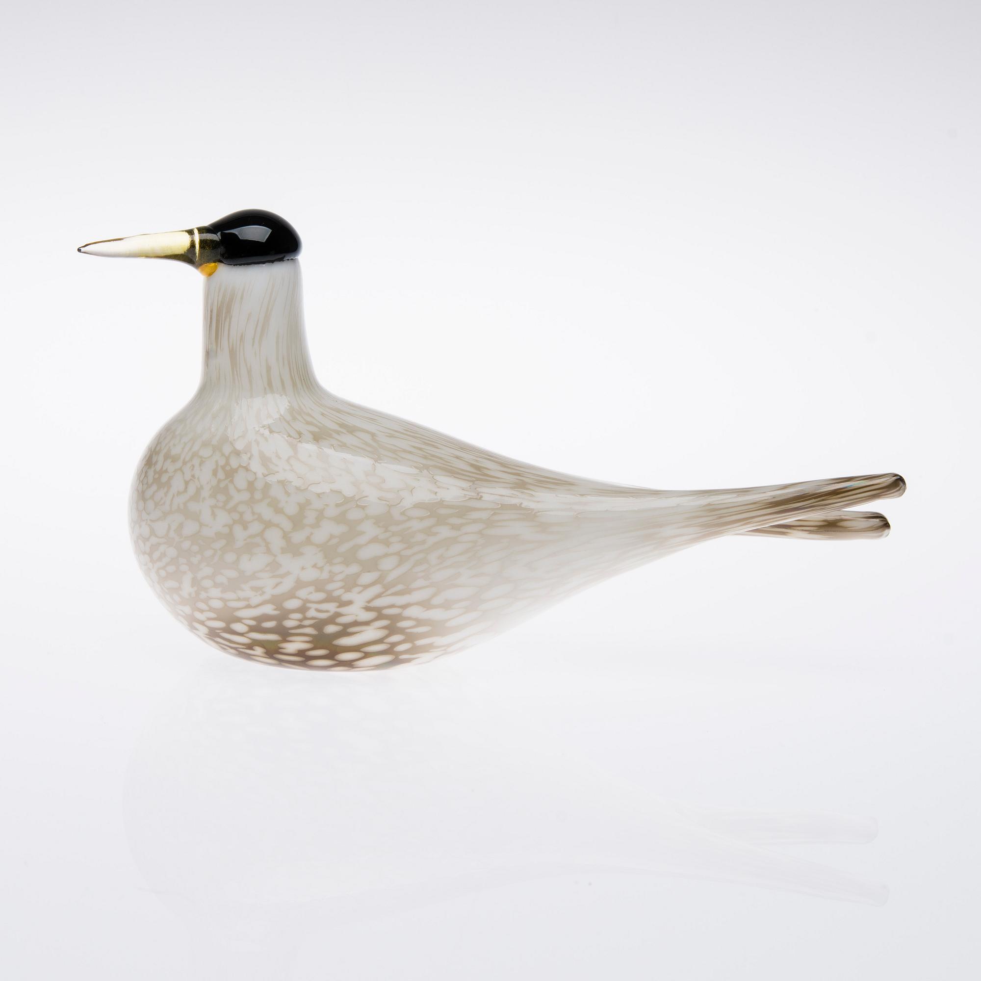 FIGURIN, glas, signerad O. Toikka Nuutajärvi 2000.