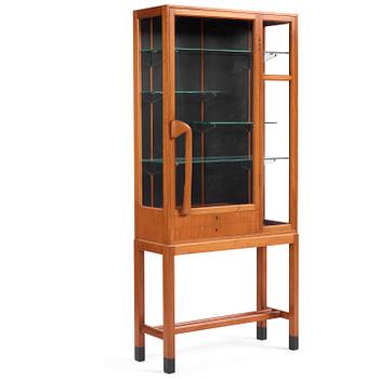 Åke Fribyter, a mahogay display cabinet, Åfors Möbelfabrik, Blomstermåla, ca 1955.