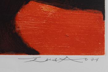 Zao Wou-ki, Untitled from: "Hommage aux Prix Nobel" (The Nobel Prize Portfolio).