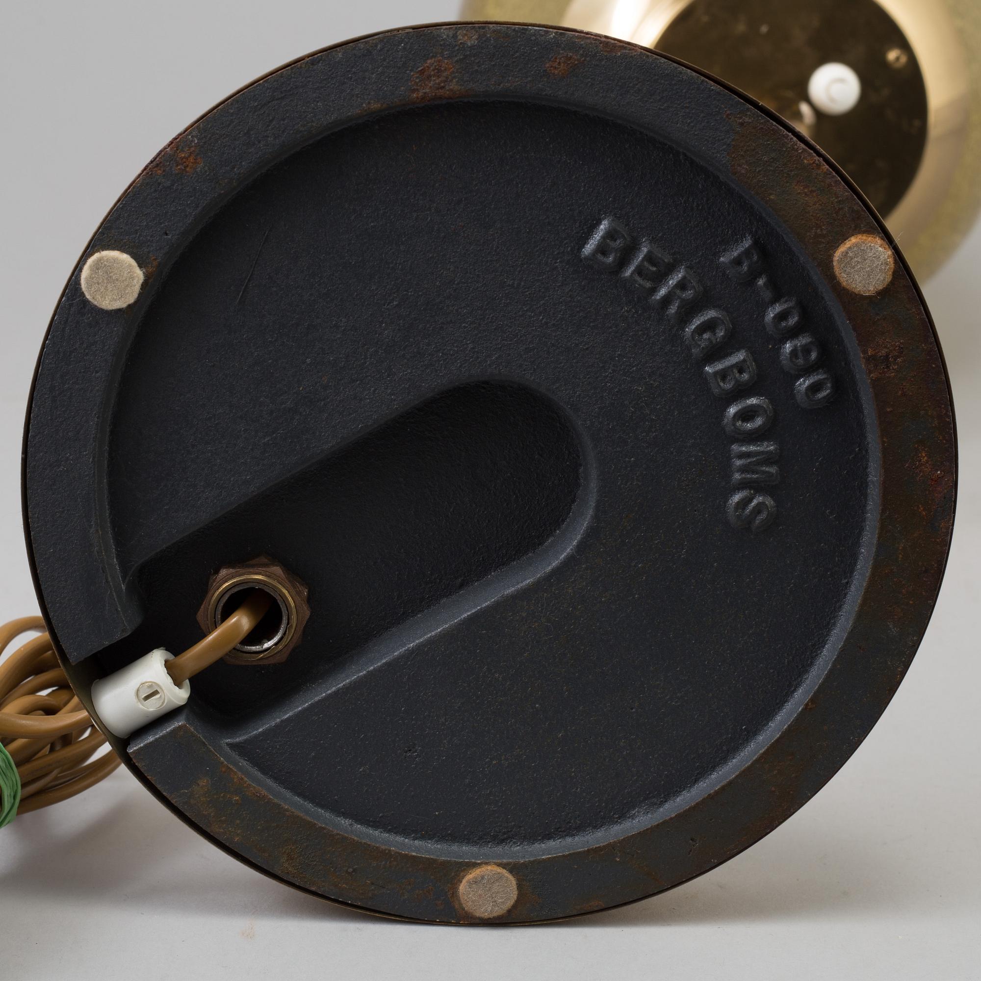 A table lamp, model B090, Bergboms, 1960´s.