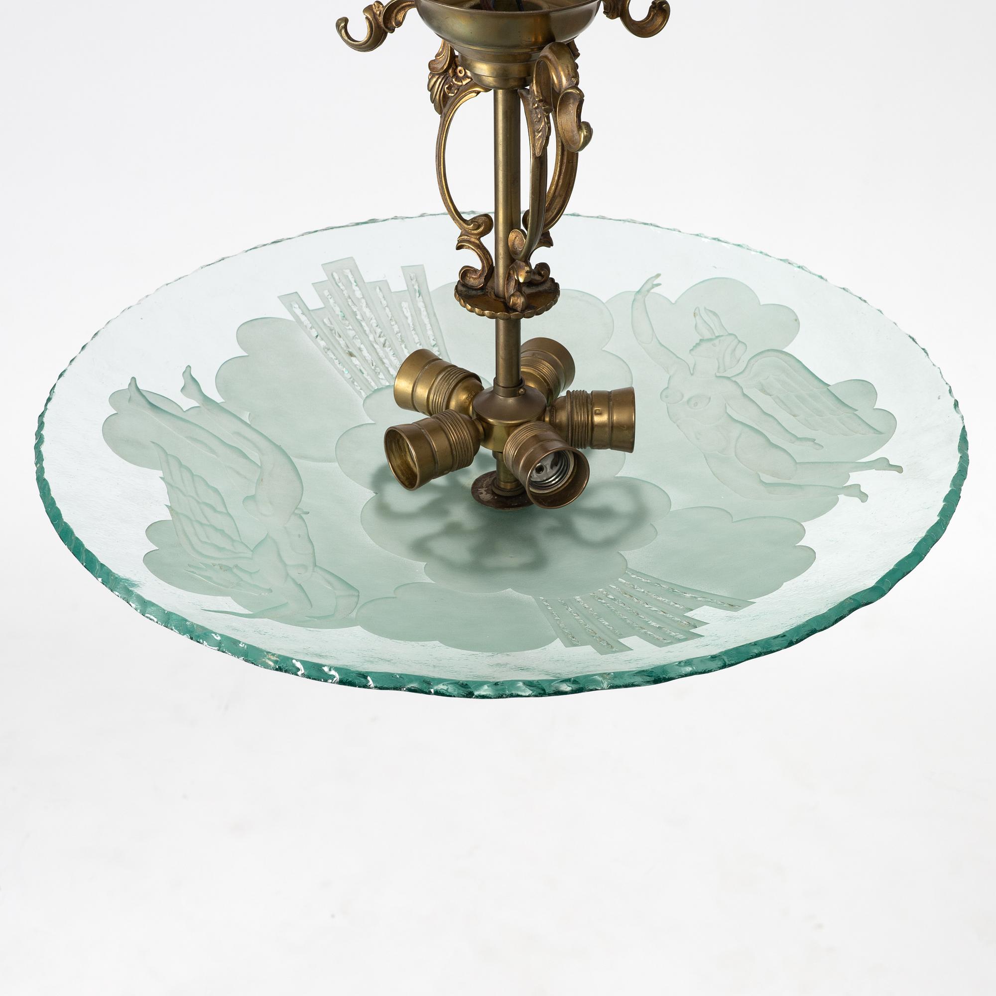 Plafondlampa, Sverige, 1920/30-tal.