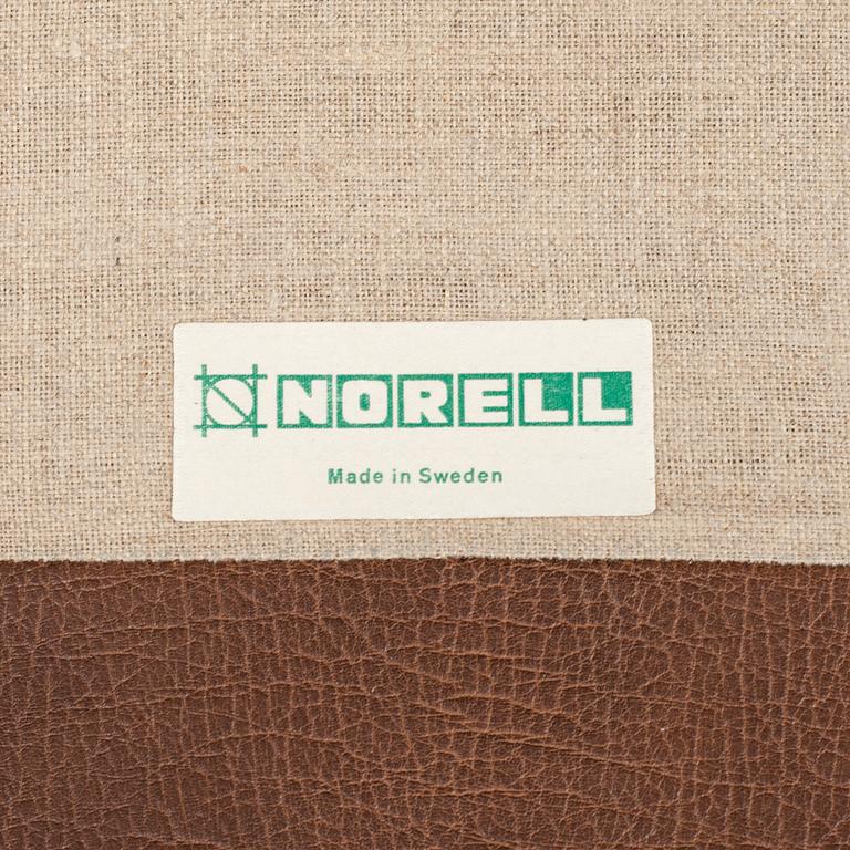 ARNE NORELL, a 'Cromwell' leather upholstered sofa from Norell Möbel.