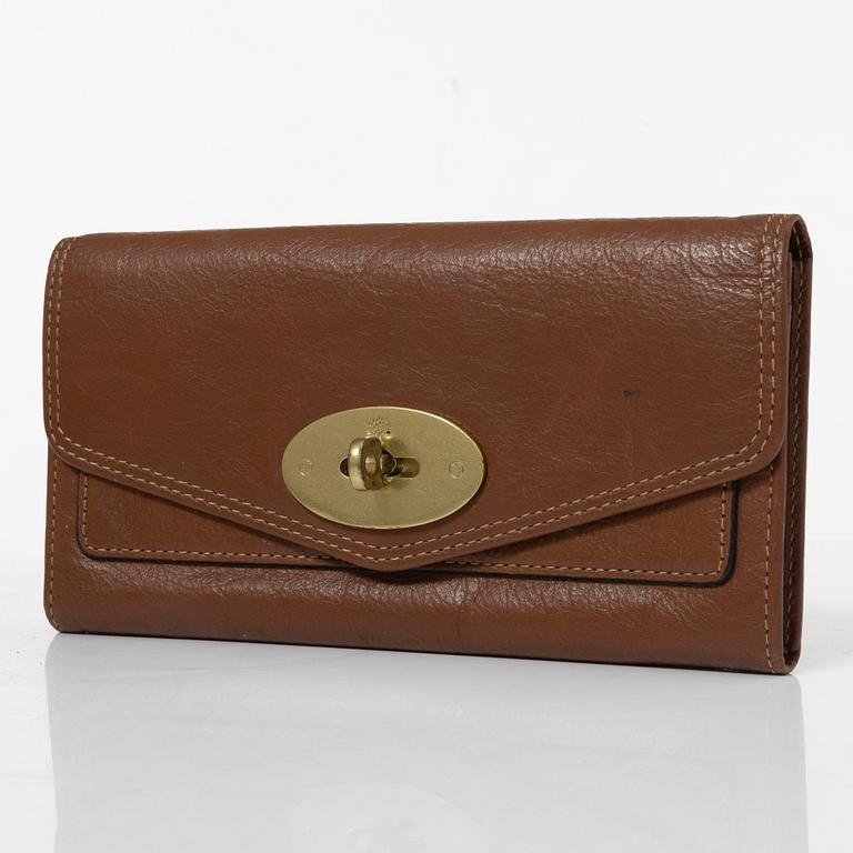 Mulberry, bag, "Alexa" and wallet.