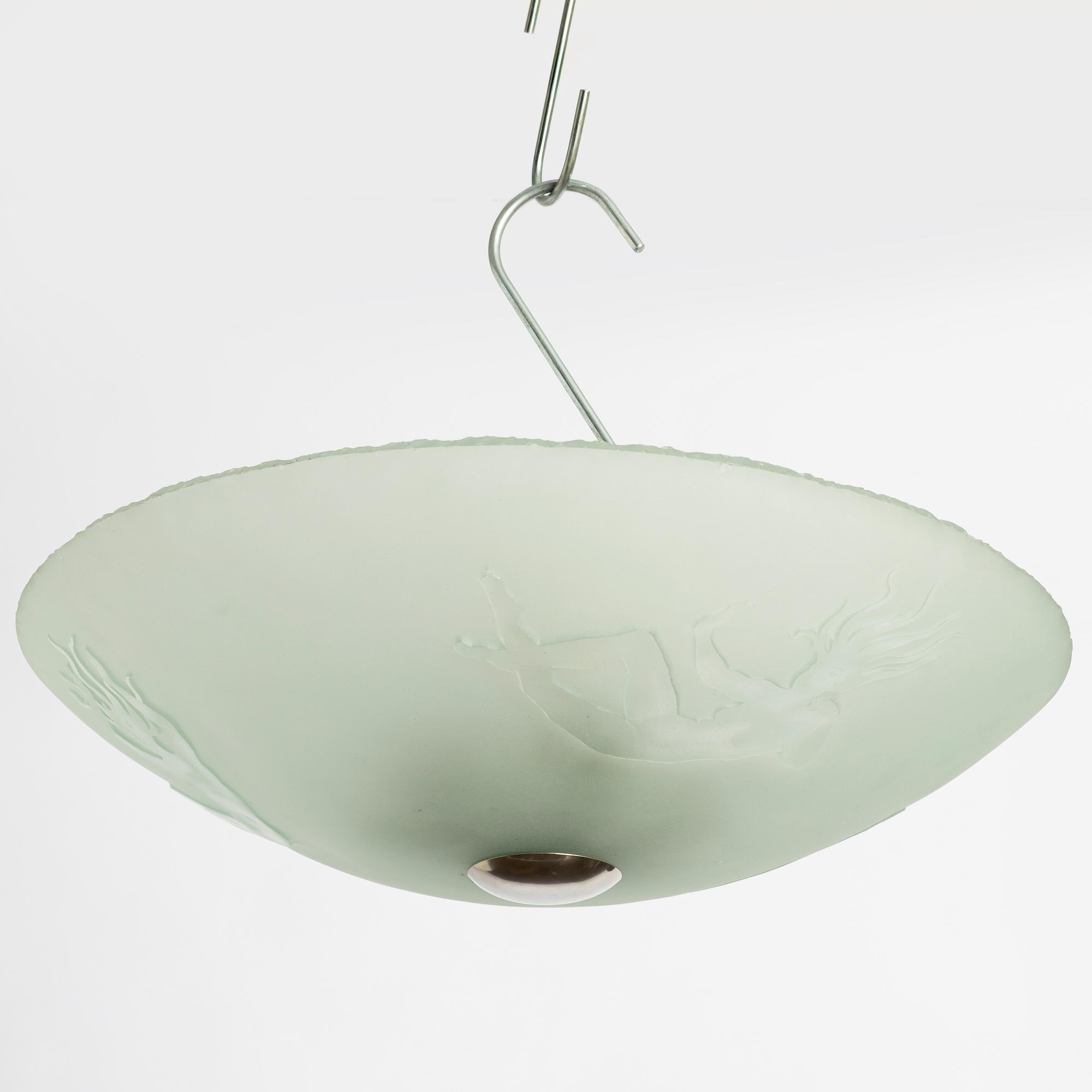Plafondlampa, 1930/40-tal.