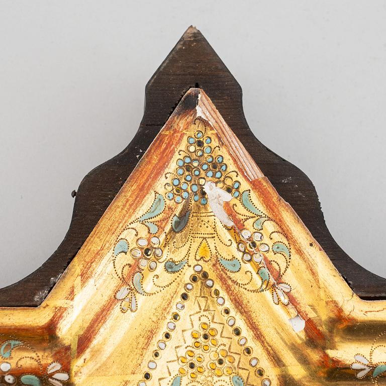 A russian icon with ochlad, 20th Century.