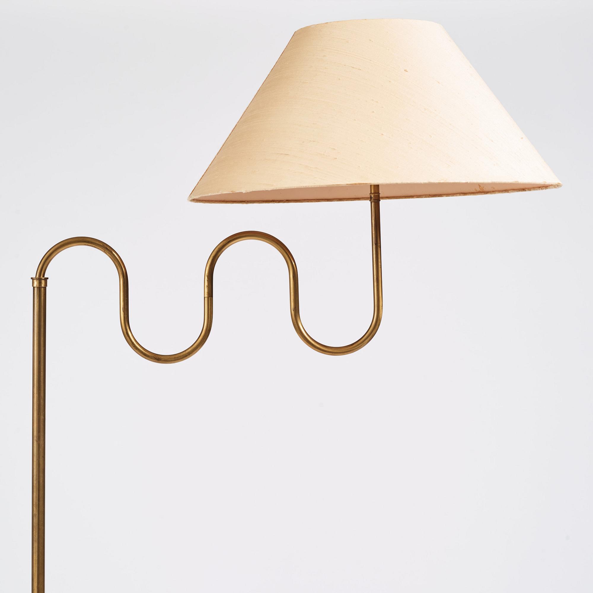 Harald Notini, golvlampa, modell "15335", Arvid Böhlmarks Lampfabrik, 1940-tal.