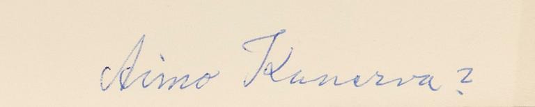 Konstnärsmapp med arbeten av olika finska konstnärer, 1944.