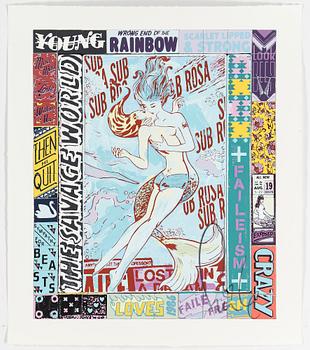 FAILE (Patrick McNeil & Patrick Miller) · FAILE (PATRICK MCNEIL & PATRICK MILLER), silkscreen, signerad och numrerad 150/450, daterad 2014.
