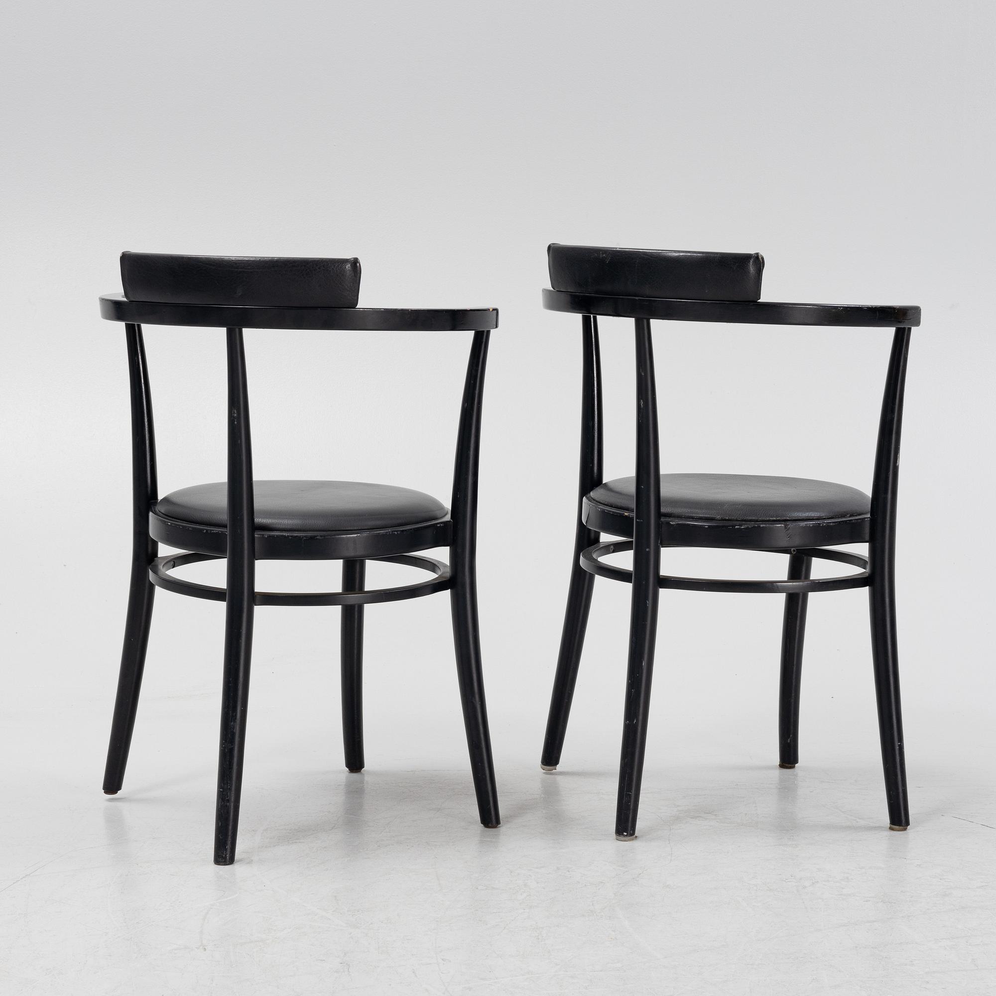 Åke Axelsson, a set of five 'Bohem' chairs, Gemla, 1989.