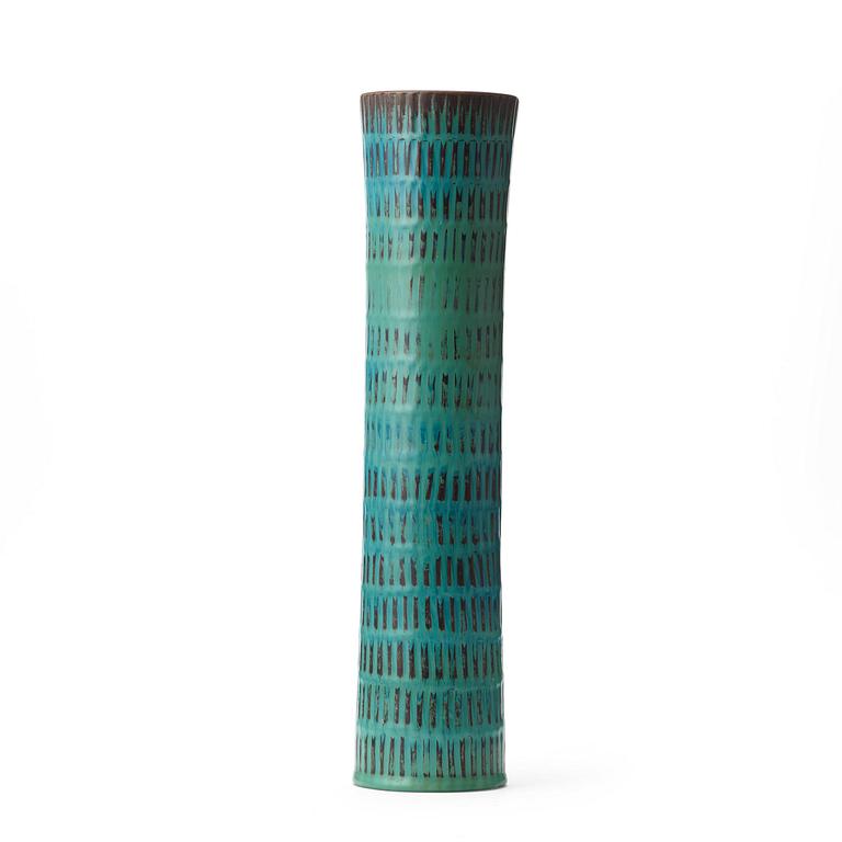 Stig Lindberg, A Stig Lindberg stoneware vase, Gustavsberg Studio, Sweden 1963.