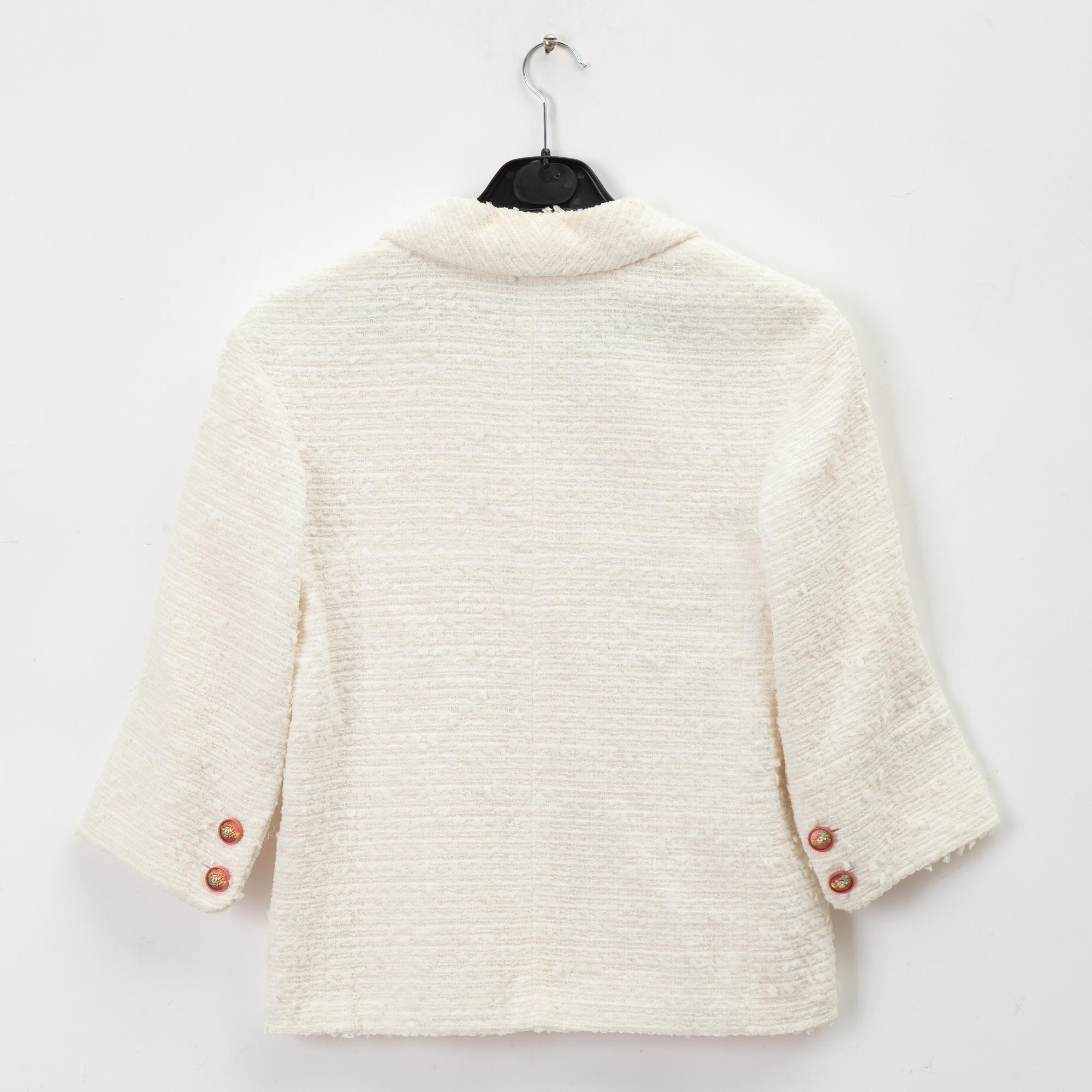 Chanel, kavaj, storlek Fr 40.