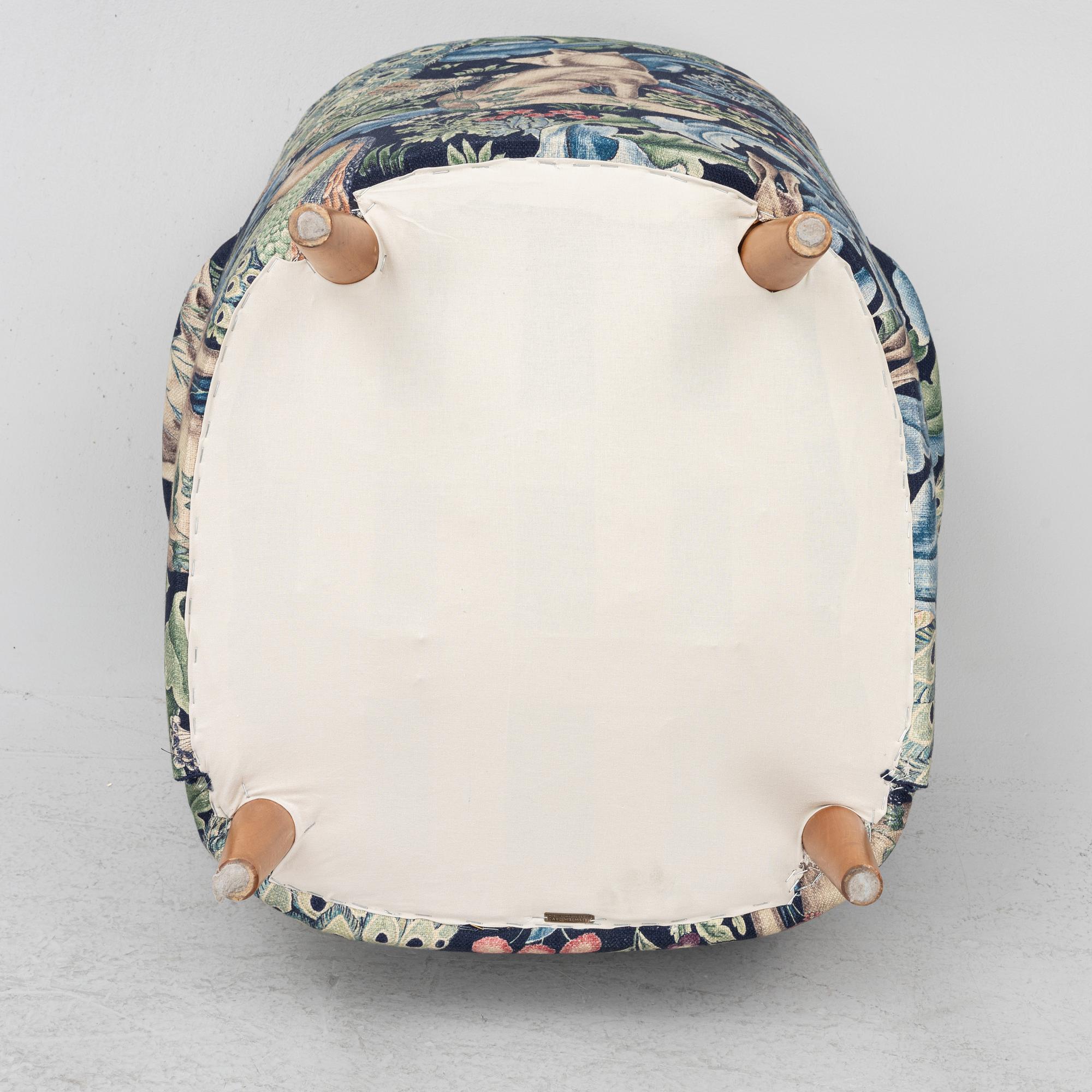 Carl Malmsten, armchair, "Samsas", second half of the 20th century.