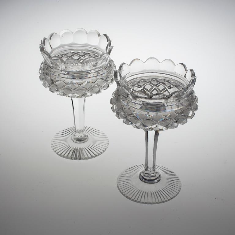 GLASSERVIS, 115 delar, 1900-talets första hälft.