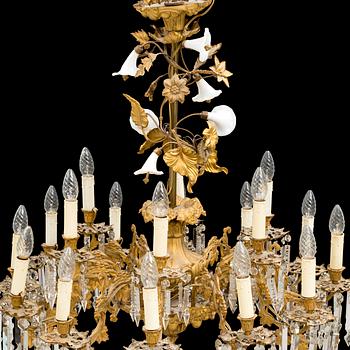 A late 19th century ceiling lamp.