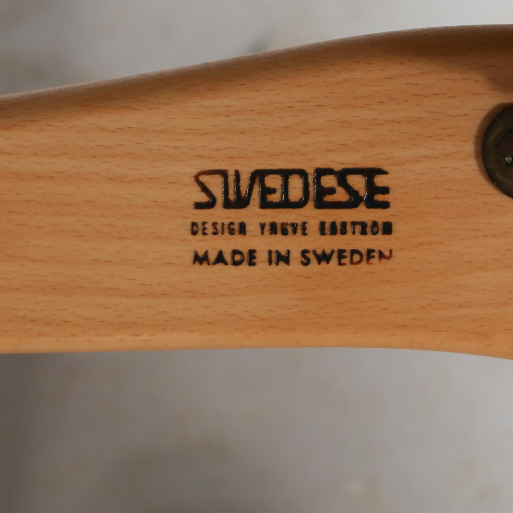 FÅTÖLJ, "Lamino", Yngve Ekström för Swedese, sent 1900-tal.