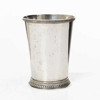 Eric Råström, bägare, silver, Råströms Silver- O Nysilverfabrik, Stockholm, 1949.