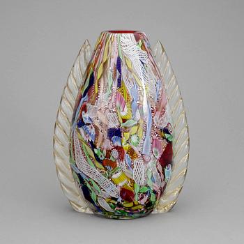 VAS, glas, Murano, ej signerad, Italien, 1900-tal.