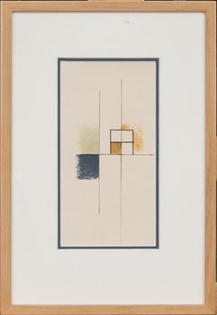 PAVEL MANSUROV, krita, signerad.