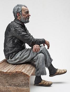 Sean Henry, "Maquette for John (Seated)".