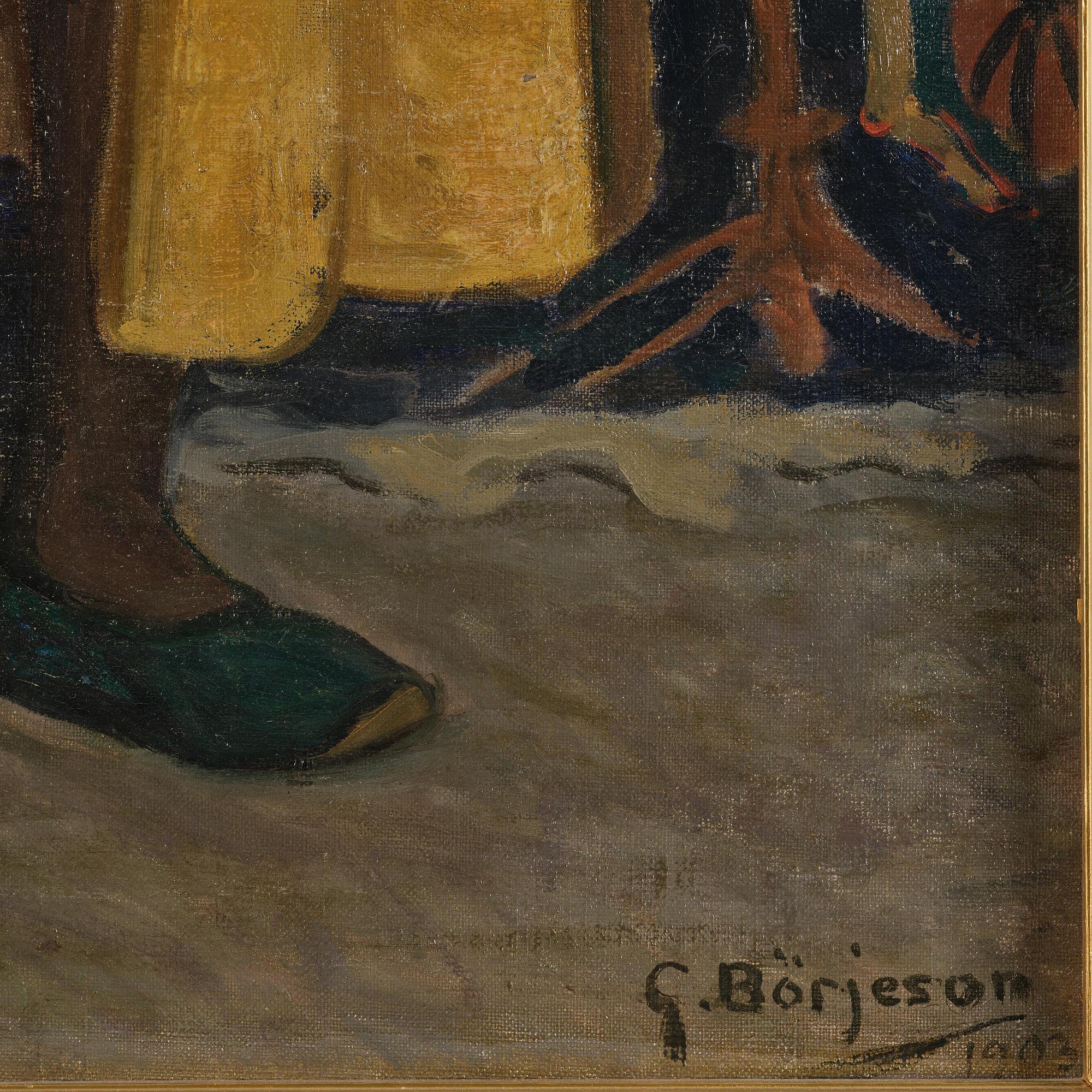 Gunnar Börjeson, "Haremsväktaren" - Pierre Louis Alexandre Pettersson.