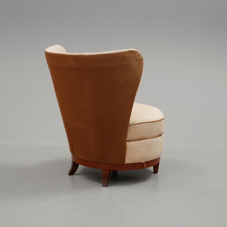 FÅTÖLJ, Art Deco, 1930/40-tal.