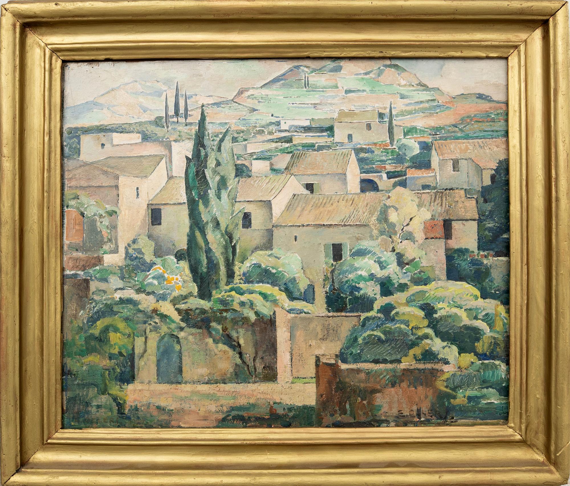 Edvin Ollers, 'Taormina - landscape'.