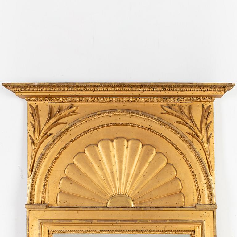 Spegel i empire, av Jonas Frisk (spegelfabrikör i Stockholm 1805-1824),